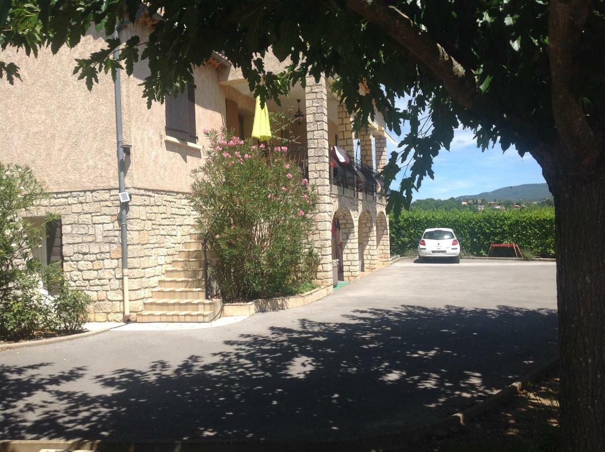 Bed and Breakfast Au Mas Des Graviers Salavas Esterno foto