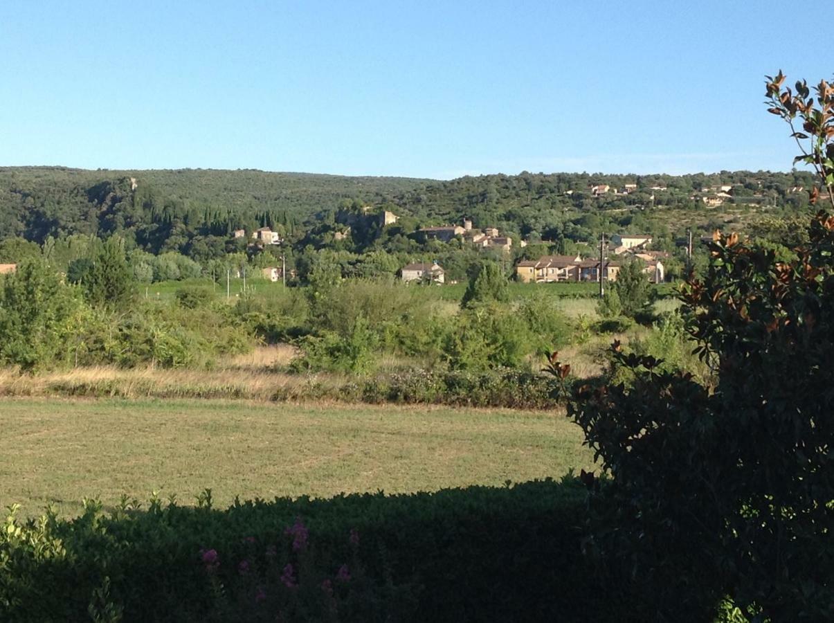 Bed and Breakfast Au Mas Des Graviers Salavas Esterno foto